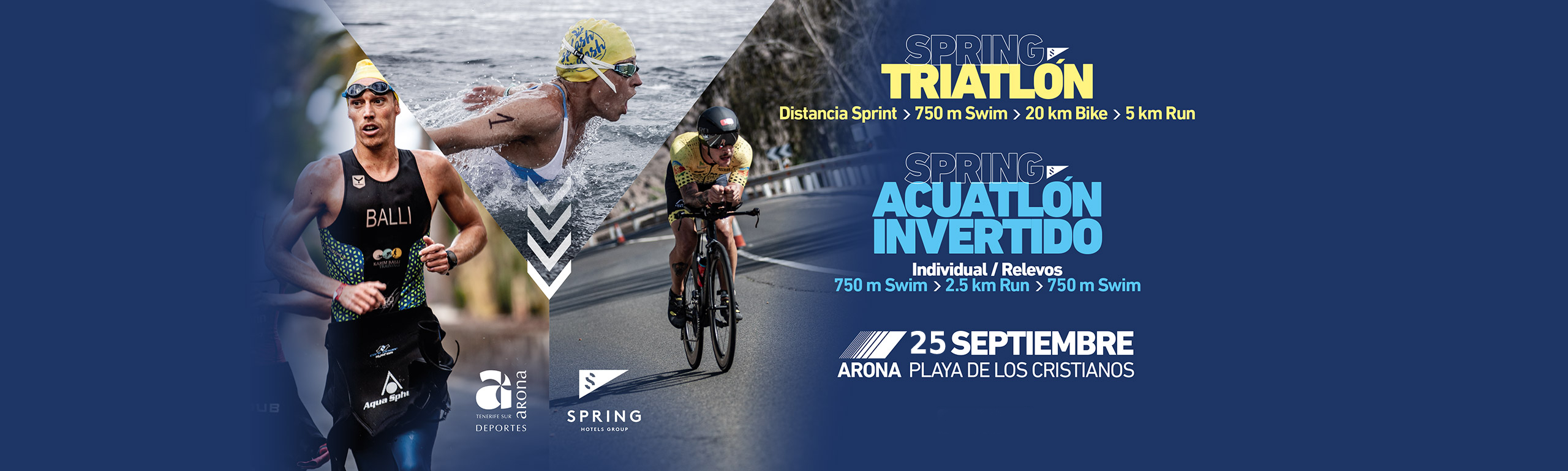 Banner Triatlon + Actuatlon Spring 25